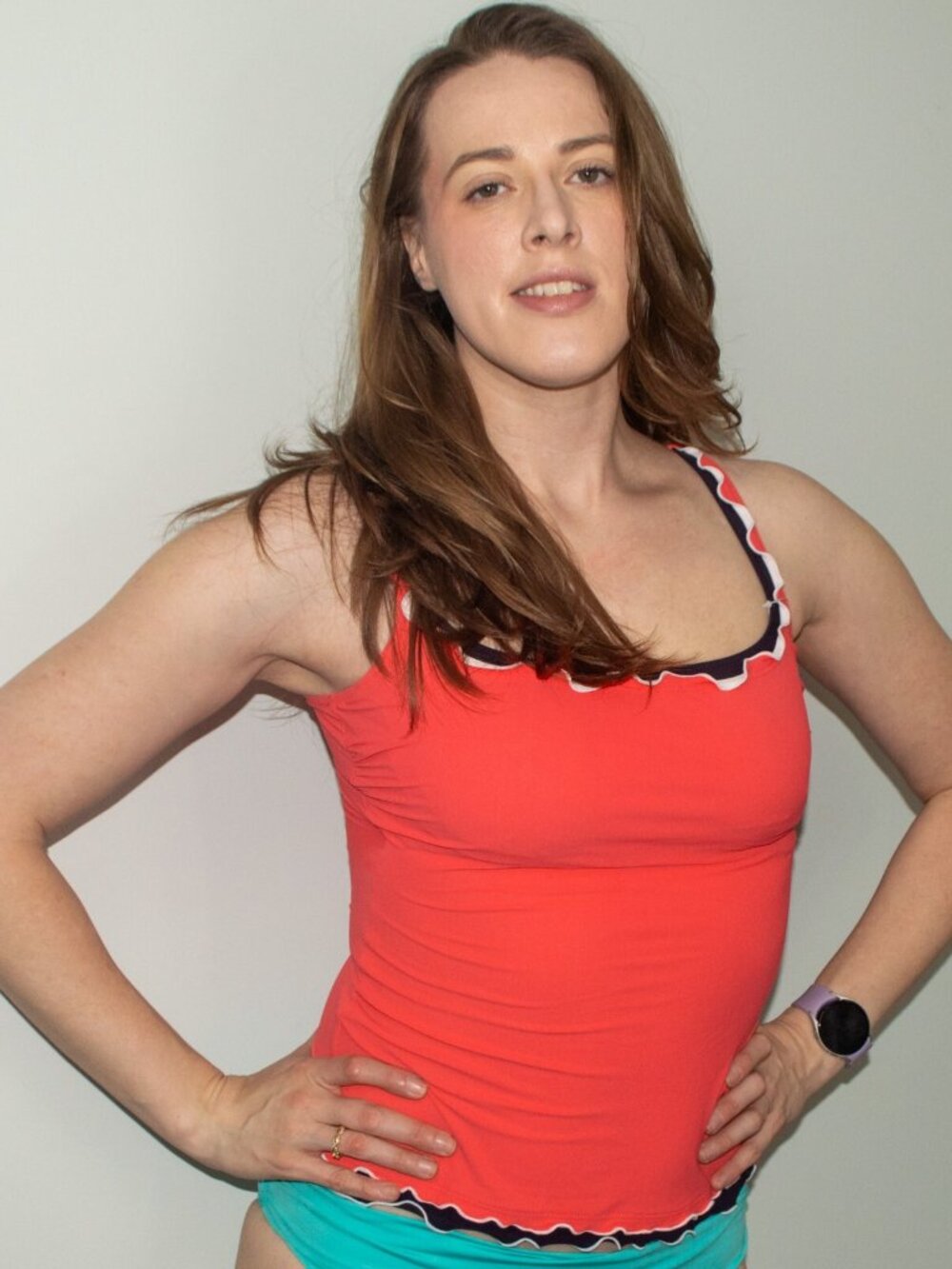 Profile by Gottex Underwired Tankini Top Size 32D